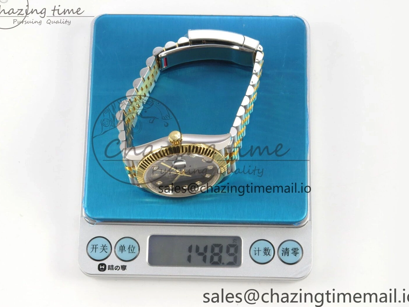 AAA Replica Watches Diamonds (Weighted) SS Edition Bracelet 41 126333 Black Jubilee SH3235 1:1 EasyCare ARF Dial 210 Best on DateJust YG 0119